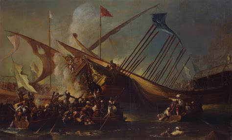 Die Schlacht von Lepanto: Triumph des Heiligen Liga gegen die Osmanische Flotte